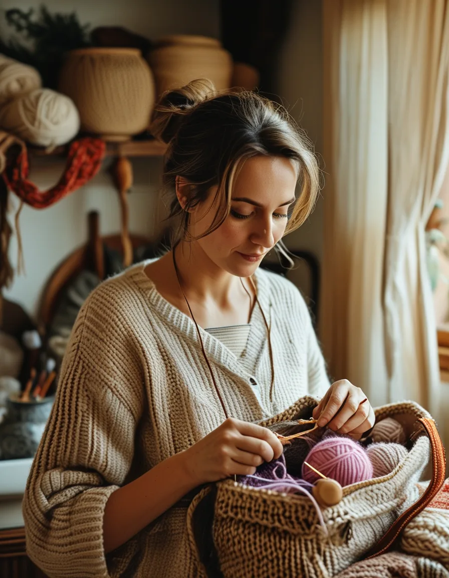 The Project Bag System That Actually Keeps Multiple Knitting Projects From Tangling