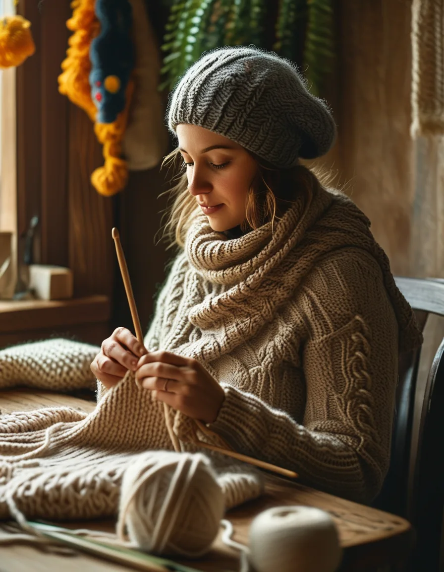 Learn to Knit: The Absolute Beginner's Guide to Your First Stitches