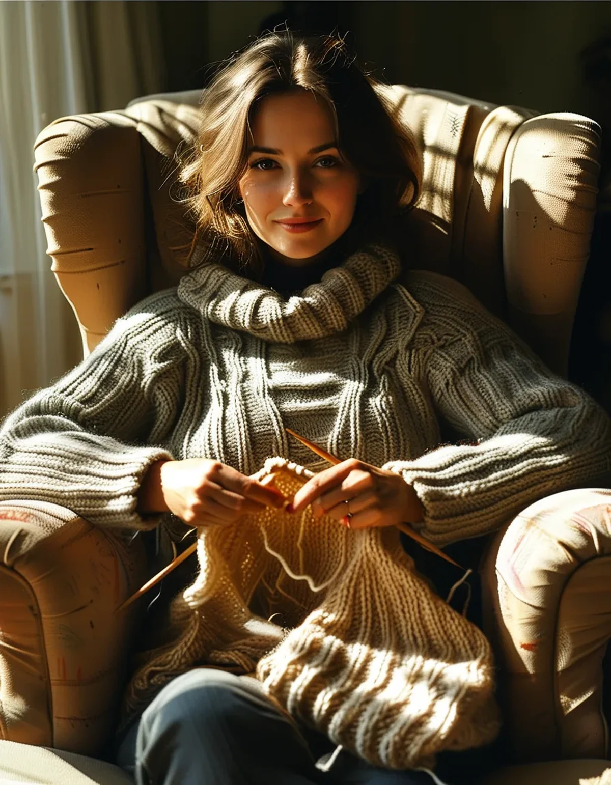 Why Knitting in the Round Feels Completely Different From Flat Knitting